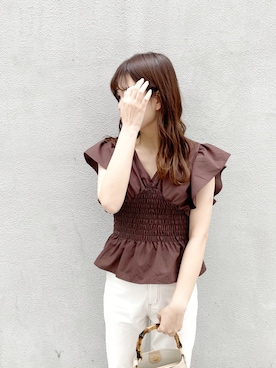 「アイテム（サンダル、その他）」を使った、kanaさん（レディース・163cm）の春コーディネート