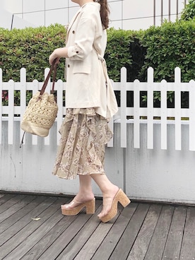 kanaさん（レディース・163cm）の夏コーディネート