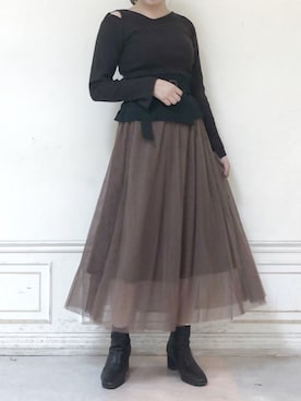 kanaさん（レディース・163cm）の秋コーディネート