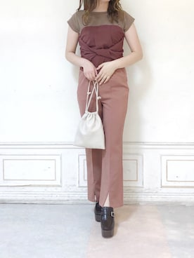 kanaさん（レディース・163cm）の夏コーディネート