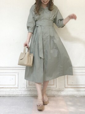 「アイテム（サンダル、その他）」を使った、kanaさん（レディース・163cm）の夏コーディネート