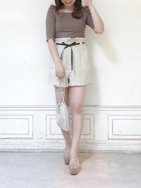 kanaさん（レディース・163cm）の夏コーディネート