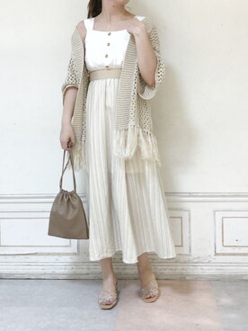 kanaさん（レディース・163cm）の夏コーディネート