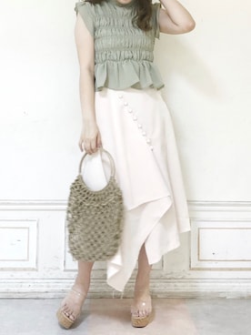 kanaさん（レディース・163cm）の夏コーディネート