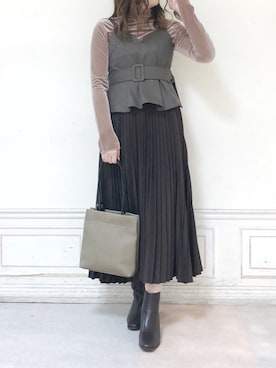 kanaさん（レディース・163cm）の秋コーディネート