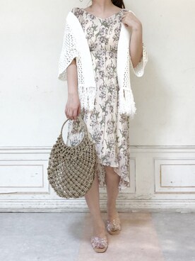 「アイテム（サンダル、その他）」を使った、kanaさん（レディース・163cm）の夏コーディネート