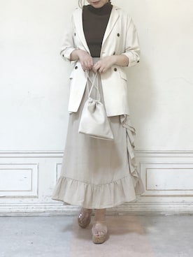 kanaさん（レディース・163cm）の夏コーディネート