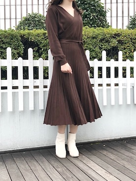 kanaさん（レディース・163cm）の冬コーディネート