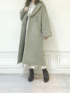 「ダズリン」｜「アイテム（その他アウター）」を使った、kanaさん（レディース・163cm）の夏コーディネート