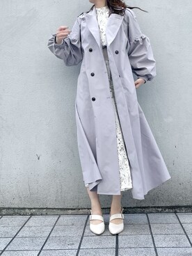「ダズリン」｜「アイテム（その他アウター）」を使った、kanaさん（レディース・163cm）の冬コーディネート