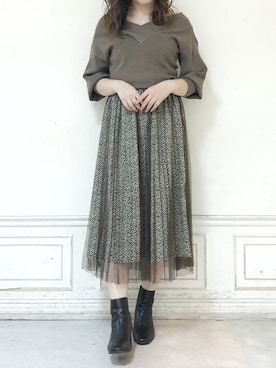 kanaさん（レディース・163cm）の秋コーディネート