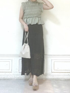 kanaさん(レディース・163cm)の夏コーディネート