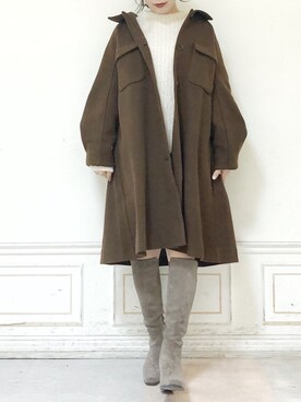 kanaさん（レディース・163cm）の秋コーディネート