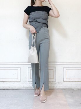 「アイテム（サンダル、その他）」を使った、kanaさん（レディース・163cm）の夏コーディネート