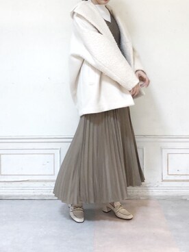 「ダズリン」｜「アイテム（その他アウター）」を使った、kanaさん（レディース・163cm）の夏コーディネート