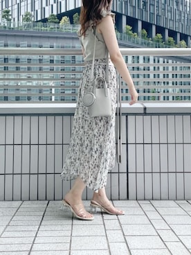 「アイテム（サンダル、その他）」を使った、kanaさん（レディース・163cm）の夏コーディネート