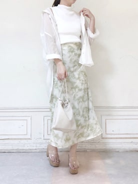 「アイテム（サンダル、その他）」を使った、kanaさん（レディース・163cm）の夏コーディネート