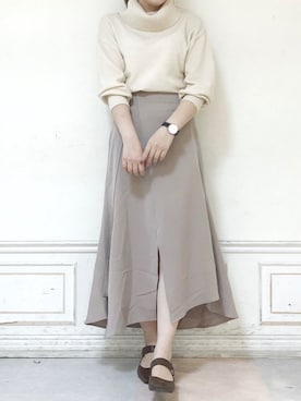 kanaさん（レディース・163cm）の秋コーディネート