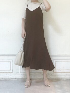 「アイテム（サンダル、その他）」を使った、kanaさん（レディース・163cm）の夏コーディネート
