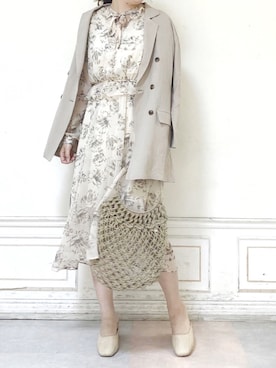 kanaさん（レディース・163cm）の春コーディネート