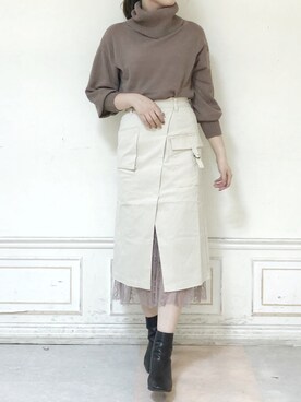 kanaさん（レディース・163cm）の秋コーディネート