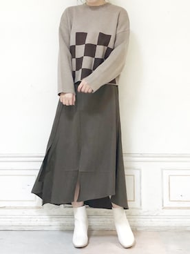 kanaさん（レディース・163cm）の秋コーディネート