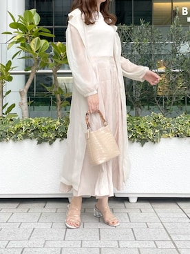 「アイテム（サンダル、その他）」を使った、kanaさん（レディース・163cm）の夏コーディネート