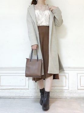 kanaさん（レディース・163cm）の秋コーディネート