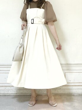 「アイテム（サンダル、その他）」を使った、kanaさん（レディース・163cm）の夏コーディネート