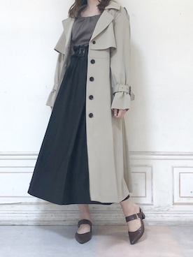 kanaさん（レディース・163cm）の秋コーディネート