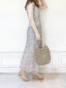 「アイテム（サンダル、その他）」を使った、kanaさん（レディース・163cm）の夏コーディネート
