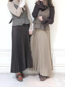 「お揃いコーデ」｜「アイテム（その他シューズ）」を使った、kanaさん（レディース・163cm）の夏コーディネート