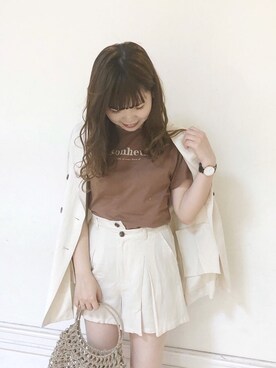 kanaさん（レディース・163cm）の春コーディネート