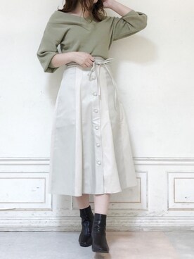 kanaさん（レディース・163cm）の秋コーディネート