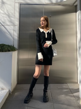 yumekaさん（レディース・164cm）の冬コーディネート