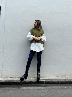 yumekaさん（レディース・164cm）の秋コーディネート