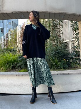 yumekaさん（レディース・164cm）の冬コーディネート