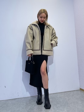 yumekaさん（レディース・164cm）の冬コーディネート