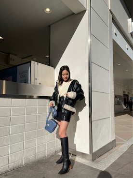 yumekaさん（レディース・164cm）の冬コーディネート