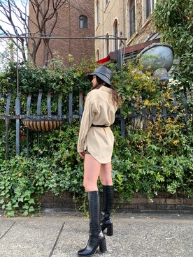 yumekaさん（レディース・164cm）の冬コーディネート