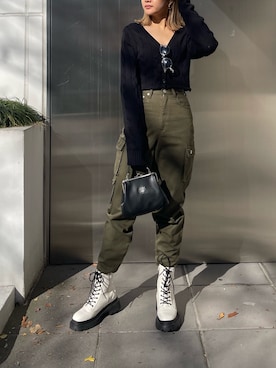 yumekaさん（レディース・164cm）の冬コーディネート