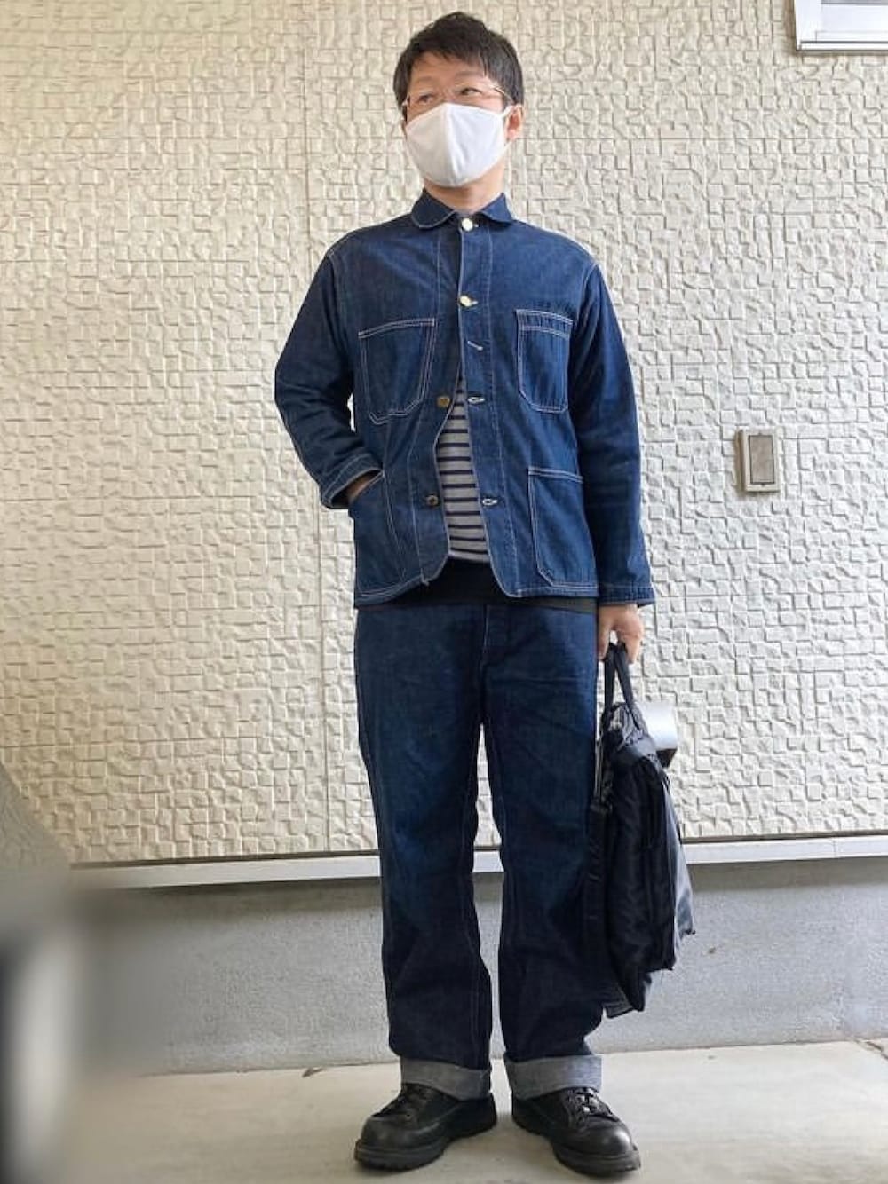 WAREHOUSEボア付きコーデュロイカバーオール サイズ38 ようやく届き