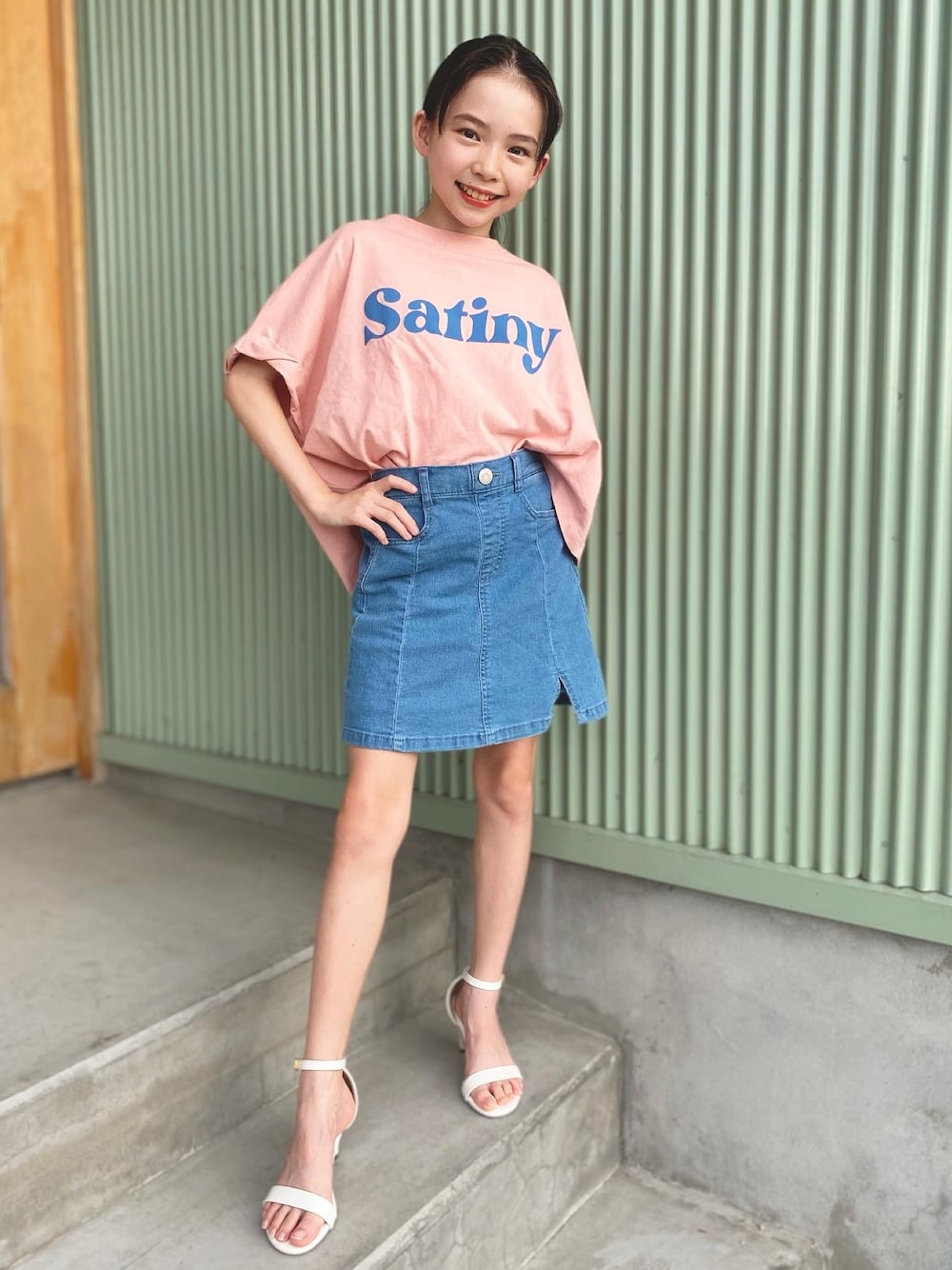 春コーデ】 ヒステリックミニ 130cm コットン 見づらく Tシャツ