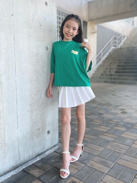 utapenさん（キッズ・133cm）の夏コーディネート