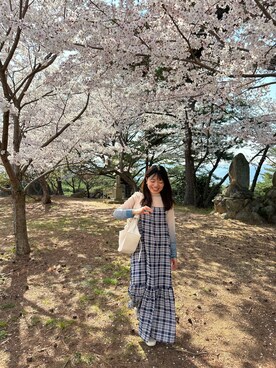 Hinaさん（レディース・158cm）の夏コーディネート