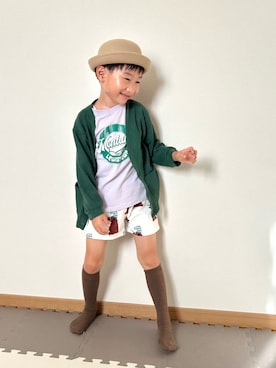 Genさん（キッズ・110cm）の秋コーディネート