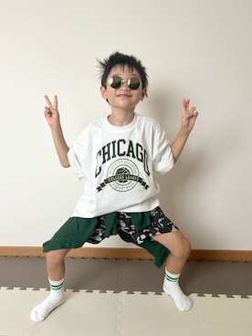 Genさん（キッズ・110cm）の秋コーディネート