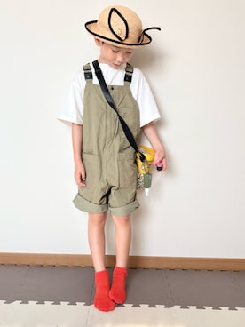 「no brand（ノーブランド）のアイテム」を使った、Genさん（キッズ・120cm）の夏コーディネート