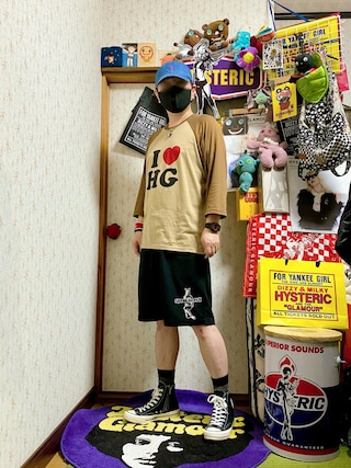 HYSTERIC GLAMOUR（ヒステリックグラマー）の「SPEAK NO EVIL ショーツ