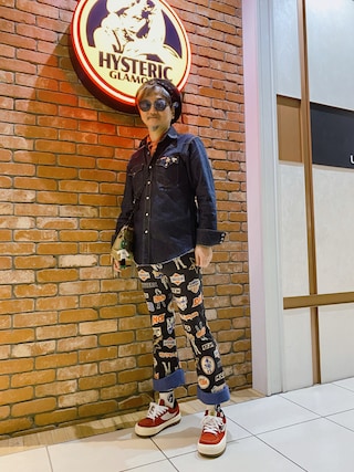 【美品✨】ヒステリックグラマー デニム ヒョウ柄 パンツ リバーシブル フリー STYLING | HYSTERIC GLAMOUR ONLINE STORE ヒステリックグラマー